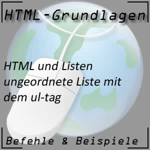 Ungeordnete Liste in HTML
